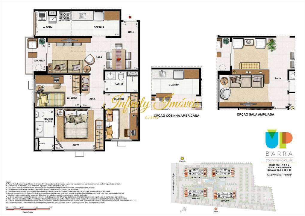 Apartamento, 3 quartos, 70 m² - Foto 16