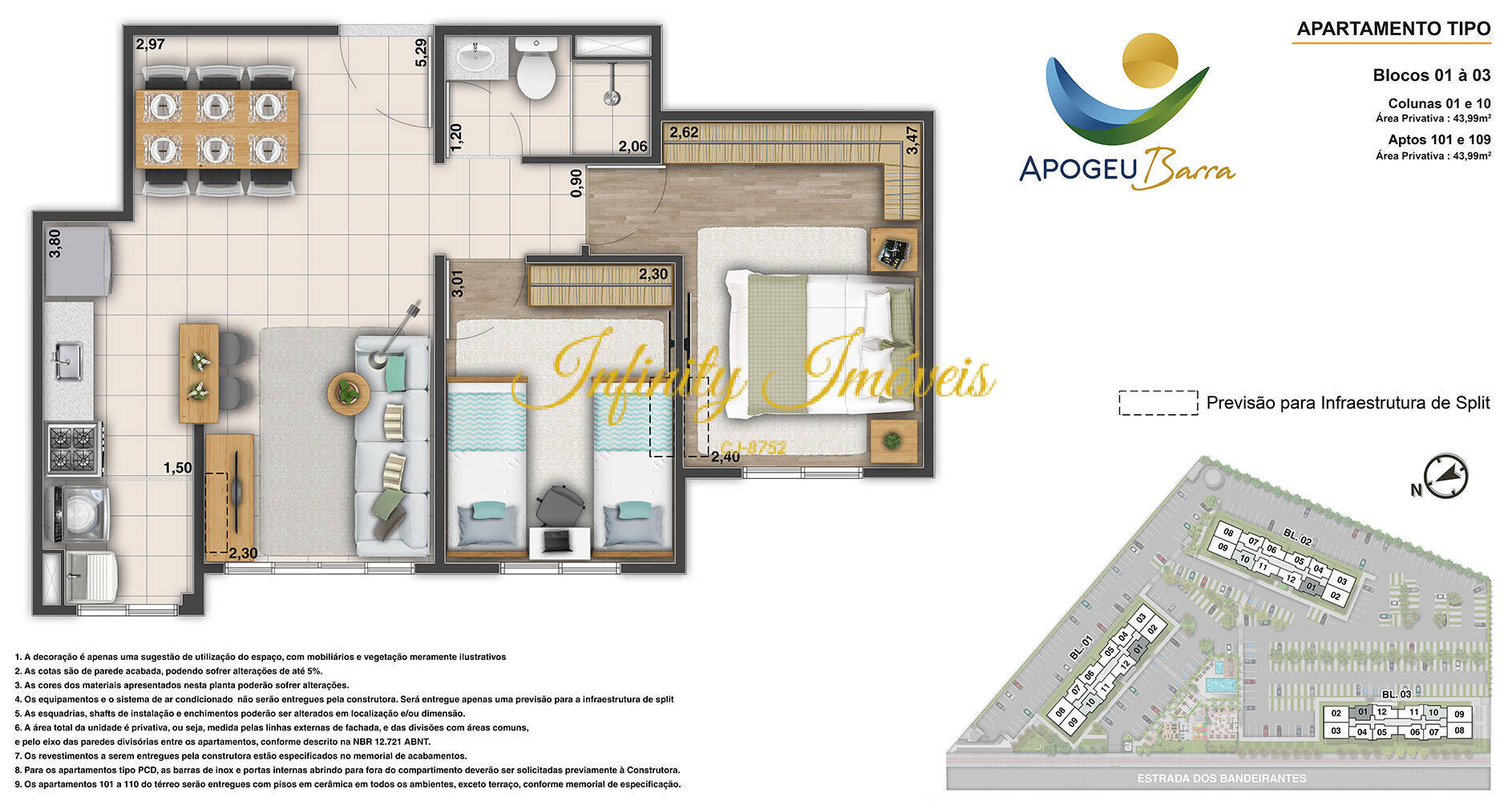 Apartamento, 2 quartos, 44 m² - Foto 19