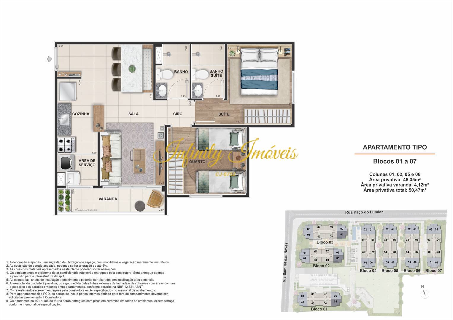 Apartamento, 2 quartos, 50 m² - Foto 24
