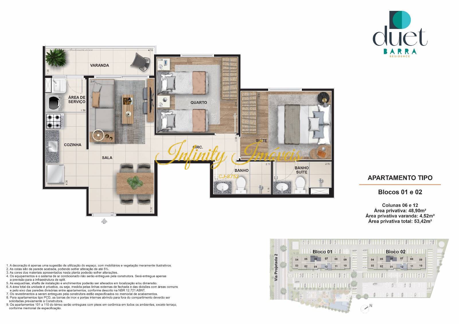 Apartamento, 2 quartos, 52 m² - Foto 20
