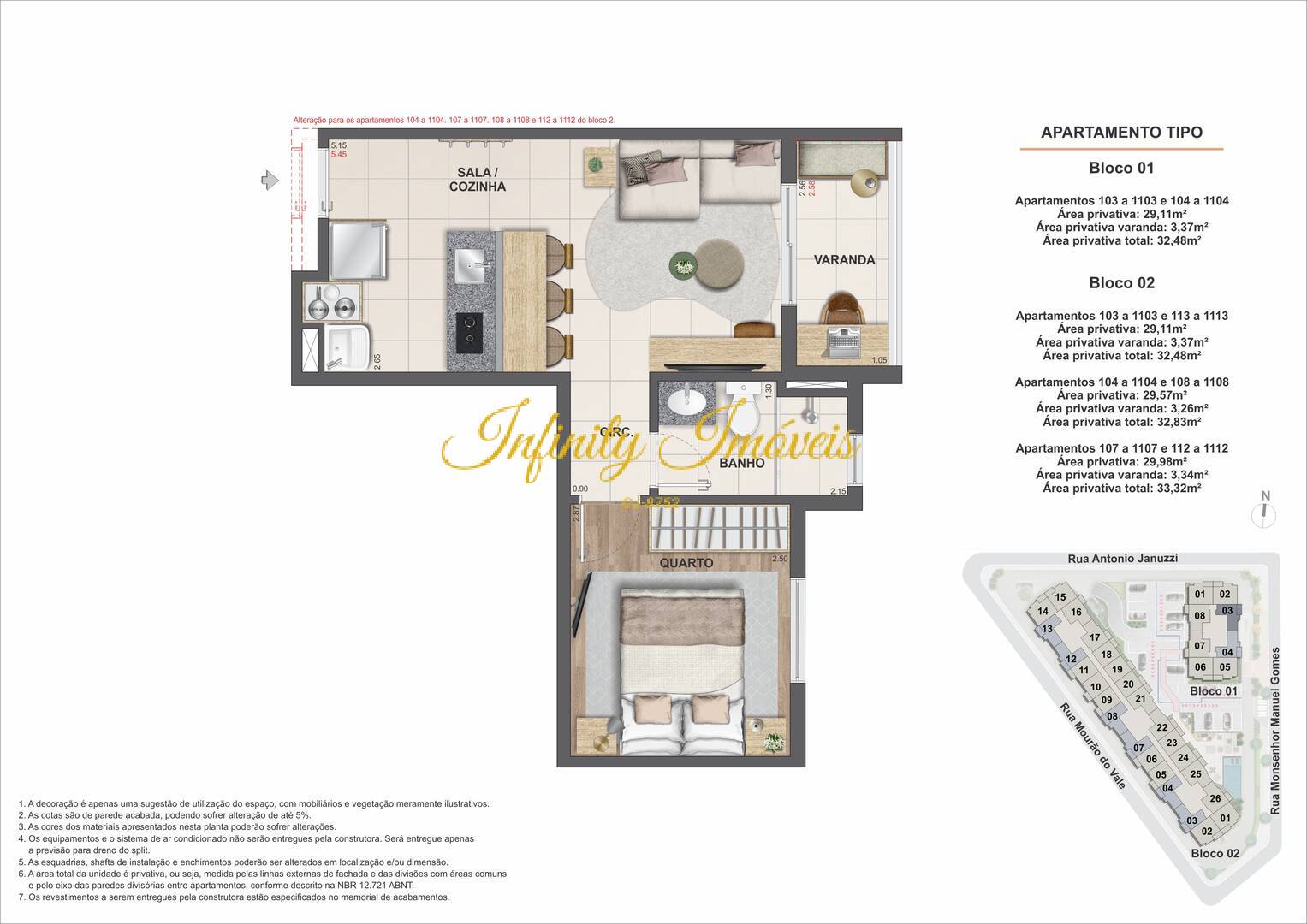 Apartamento, 1 quarto, 32 m² - Foto 23