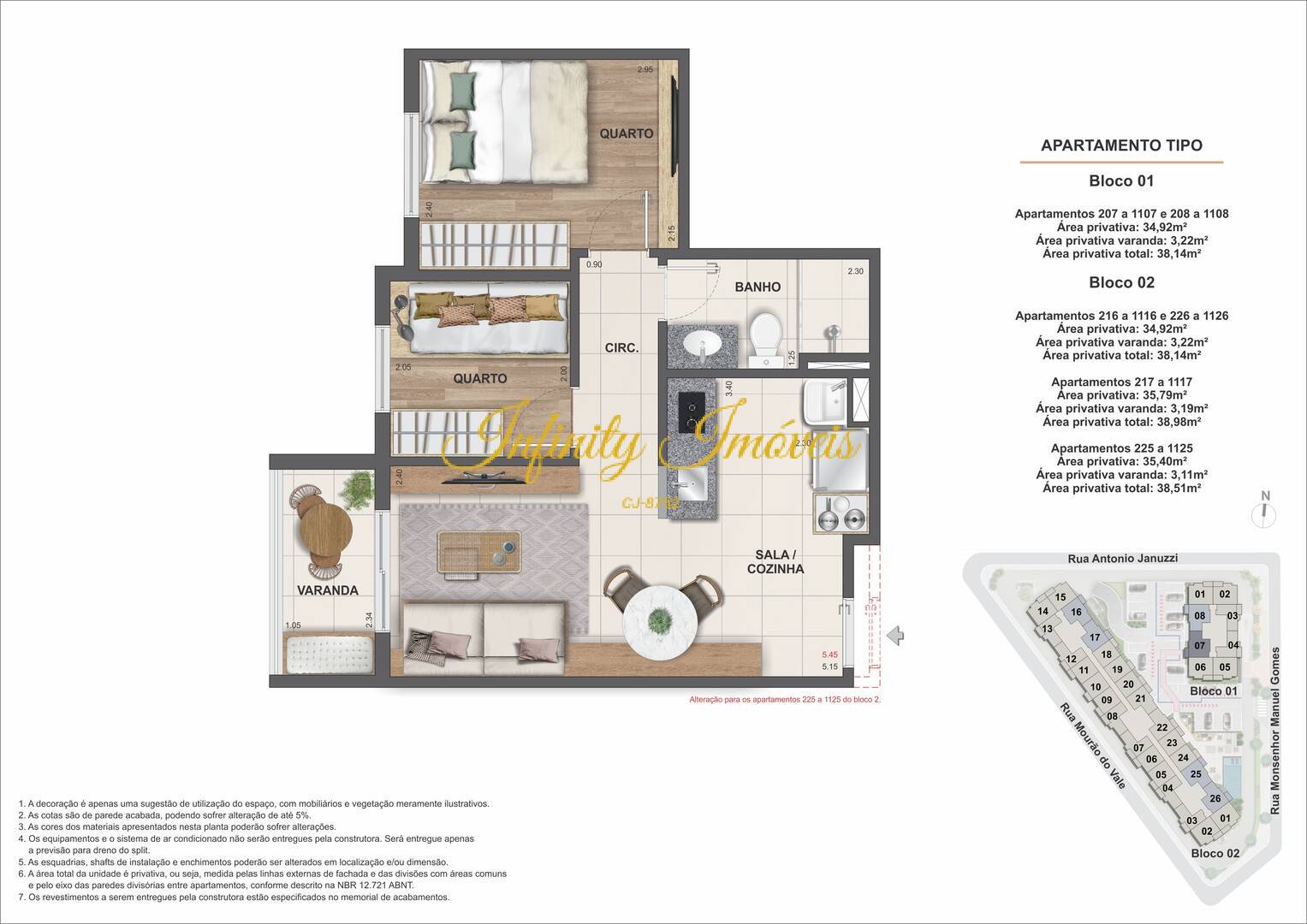 Apartamento, 2 quartos, 38 m² - Foto 23