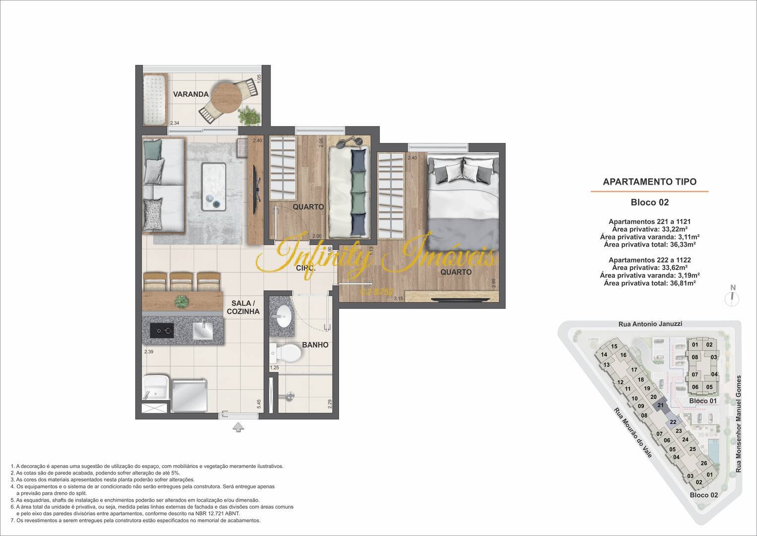 Apartamento, 2 quartos, 38 m² - Foto 24