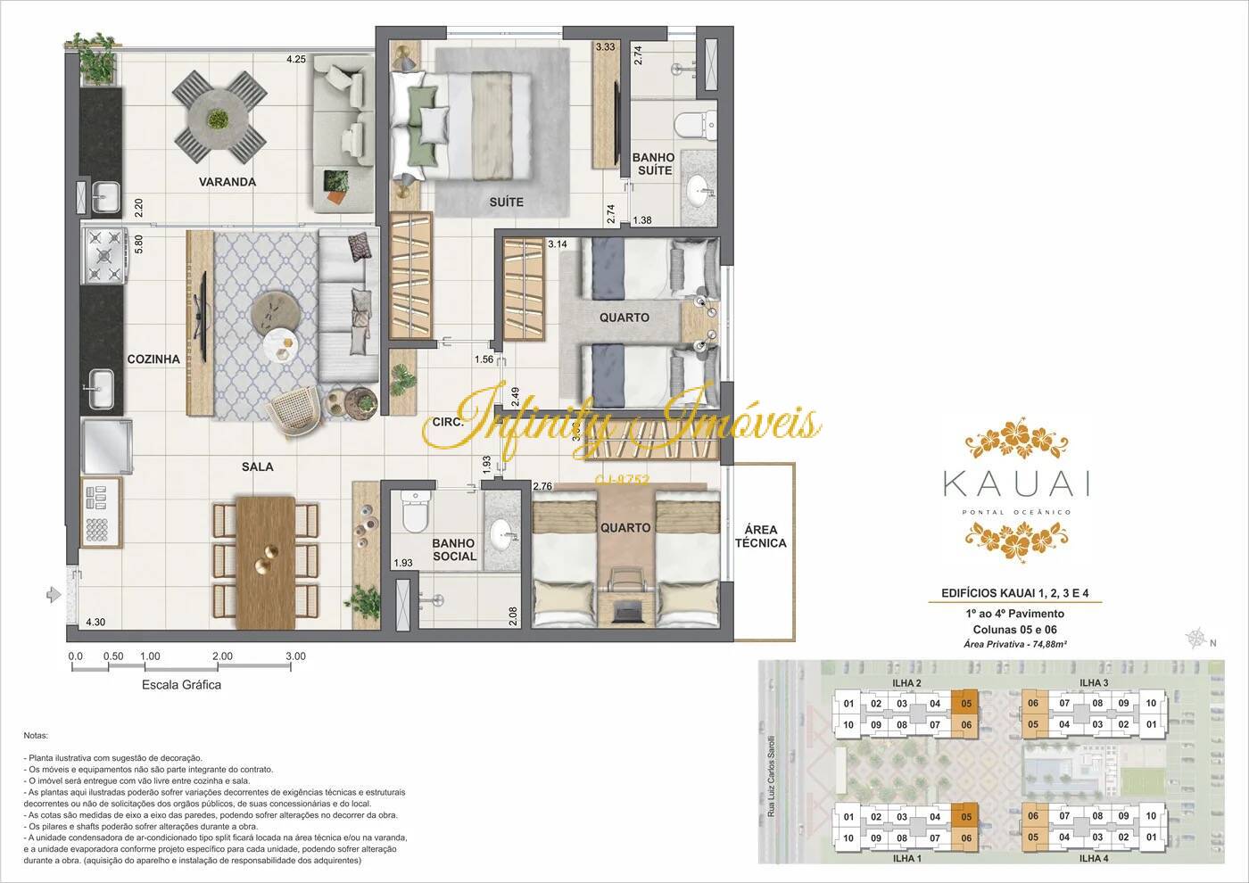 Apartamento, 3 quartos, 74 m² - Foto 15