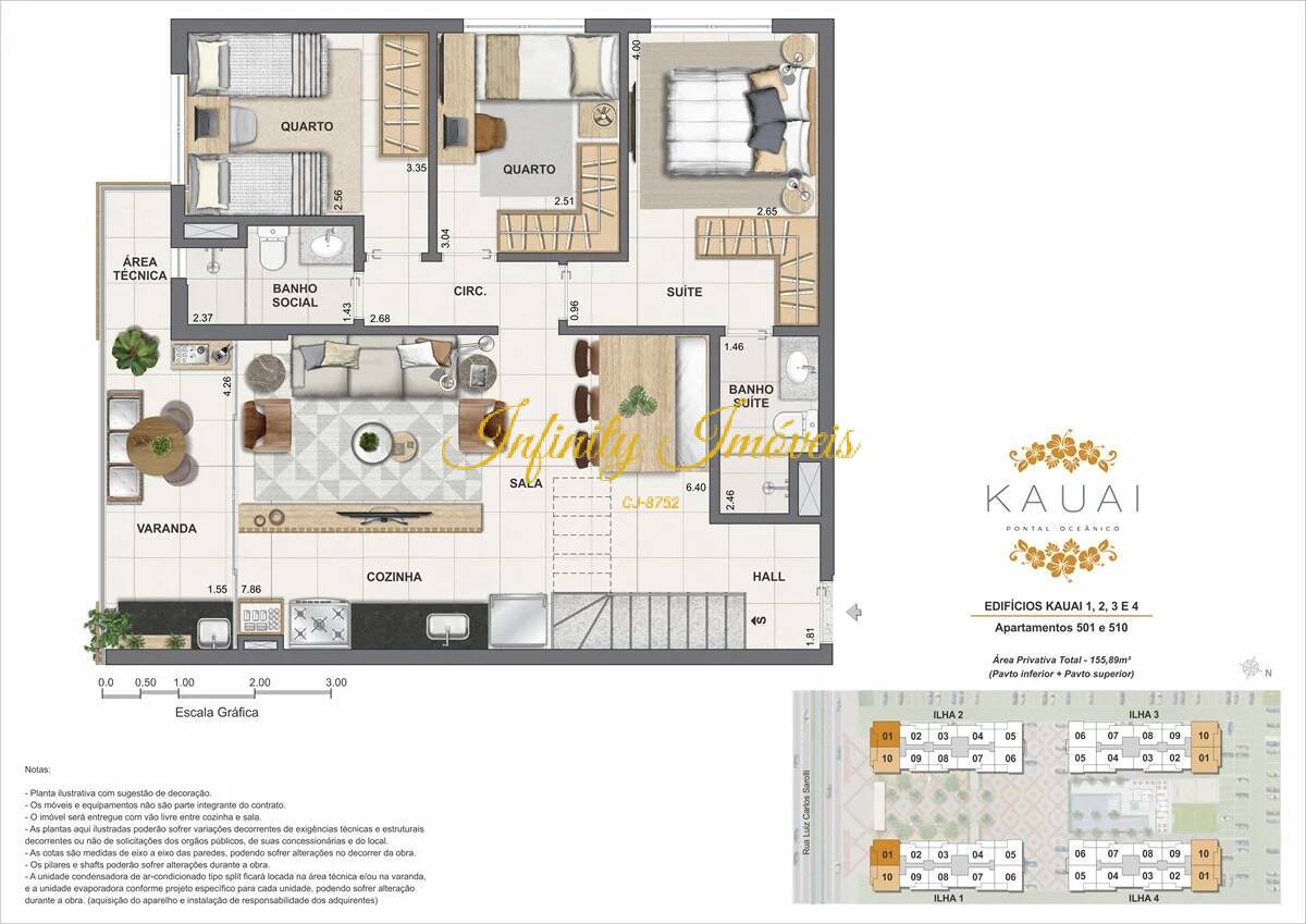 Apartamento, 2 quartos, 58 m² - Foto 13