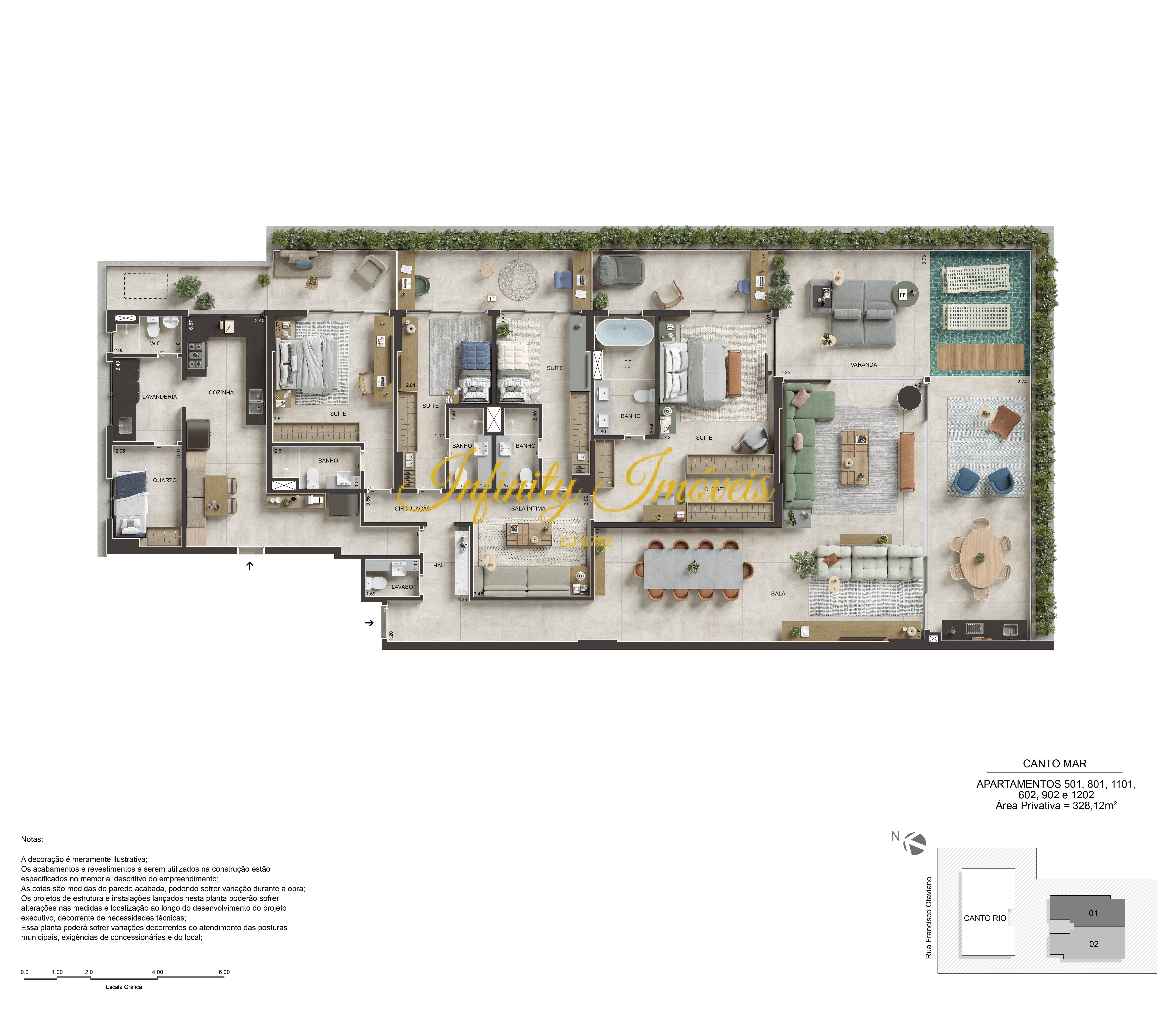 Apartamento, 4 quartos, 530 m² - Foto 37