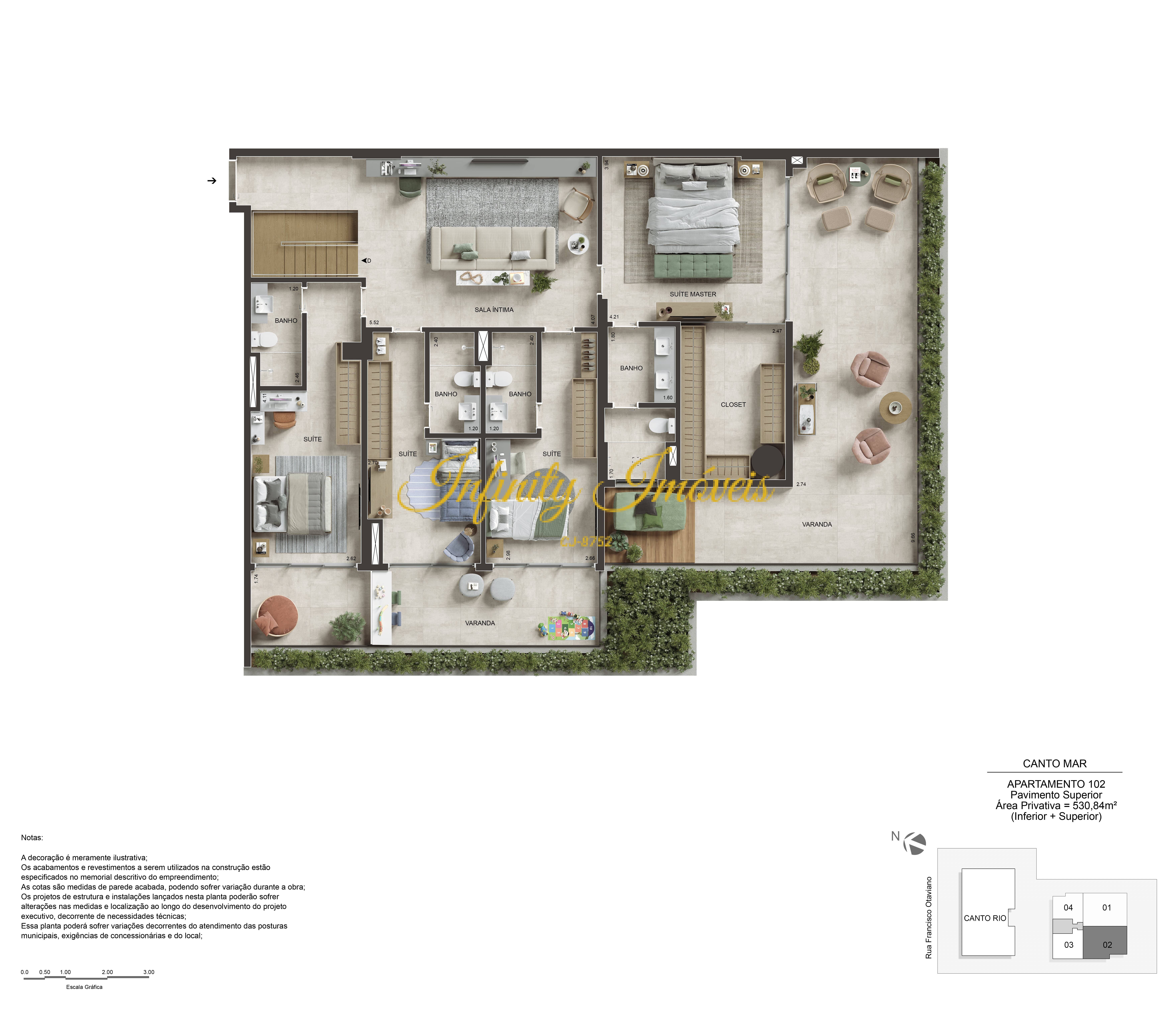 Apartamento, 4 quartos, 328 m² - Foto 33