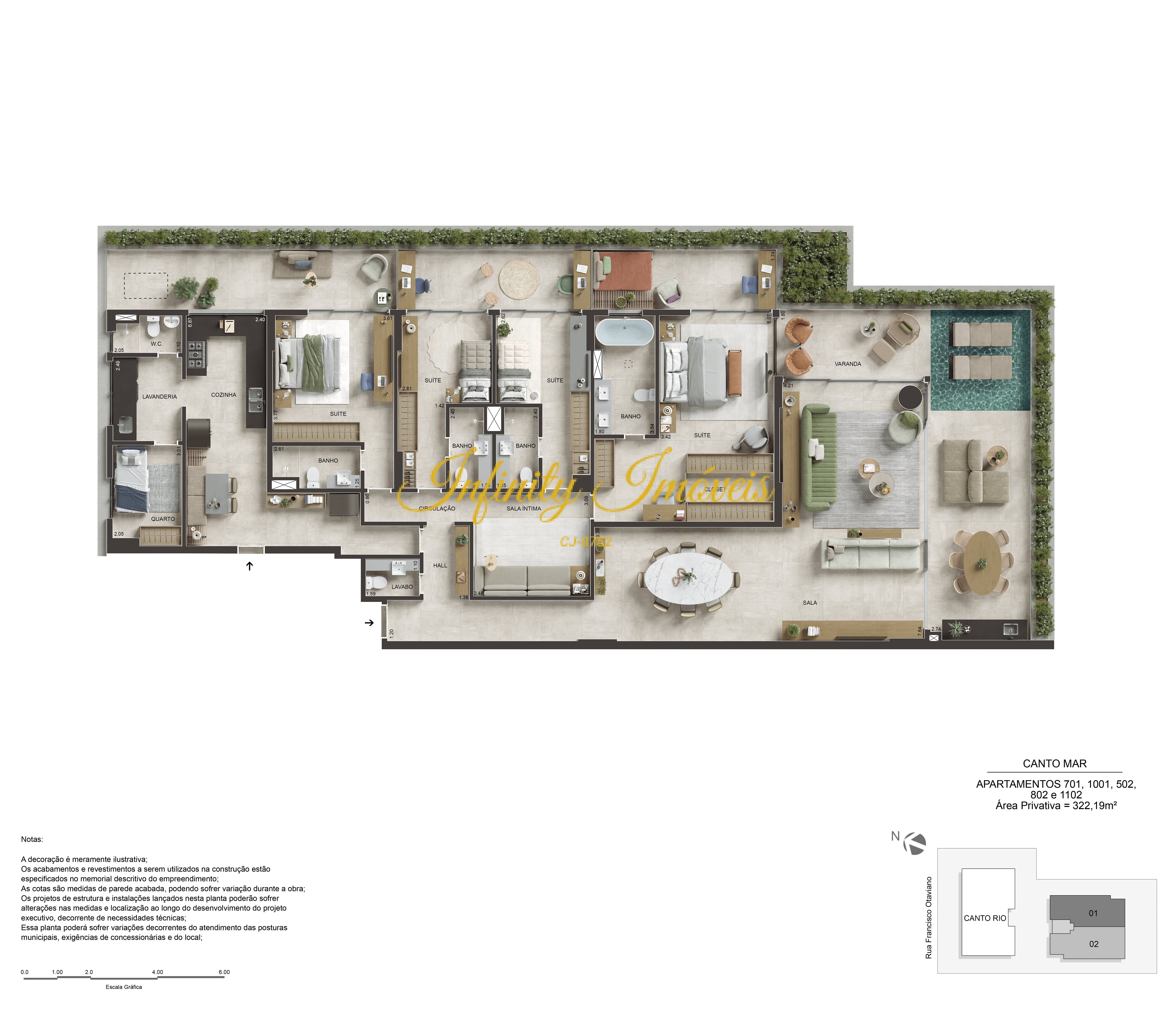 Apartamento, 4 quartos, 328 m² - Foto 37