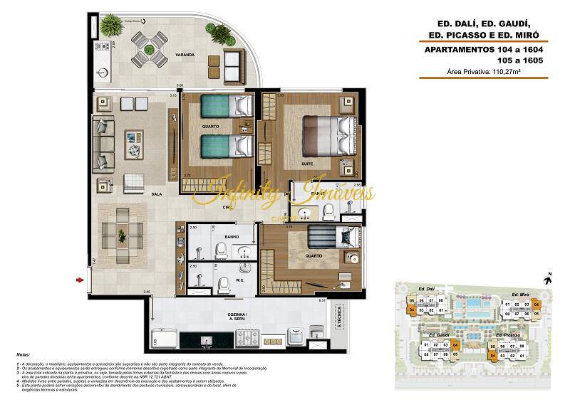 Apartamento, 3 quartos, 115 m² - Foto 48