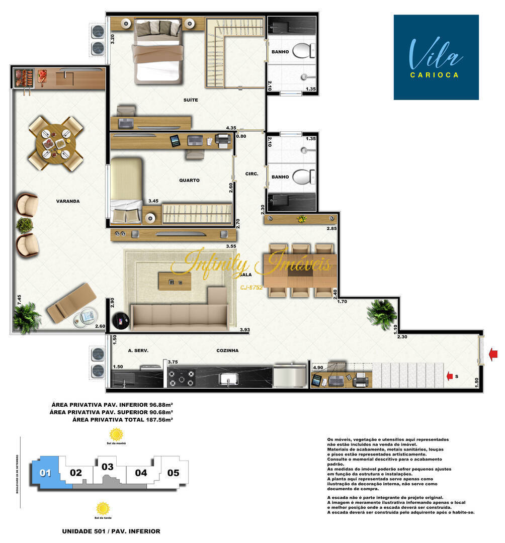 Apartamento, 2 quartos, 142 m² - Foto 15