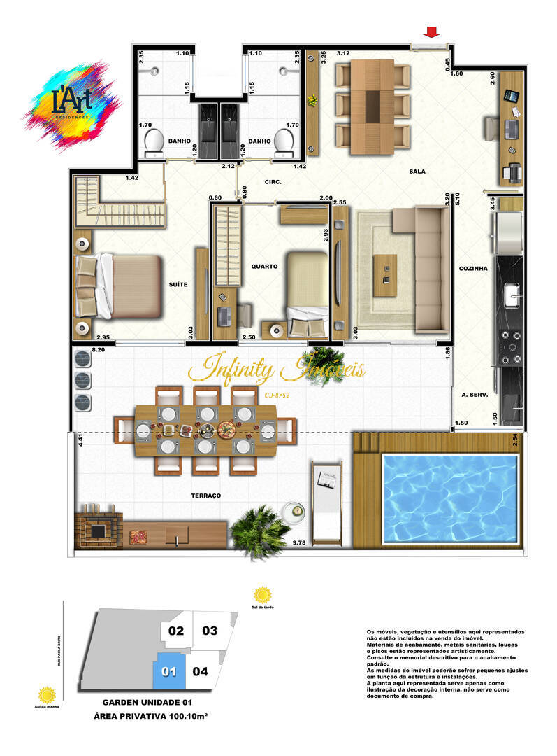 Apartamento, 2 quartos, 114 m² - Foto 16