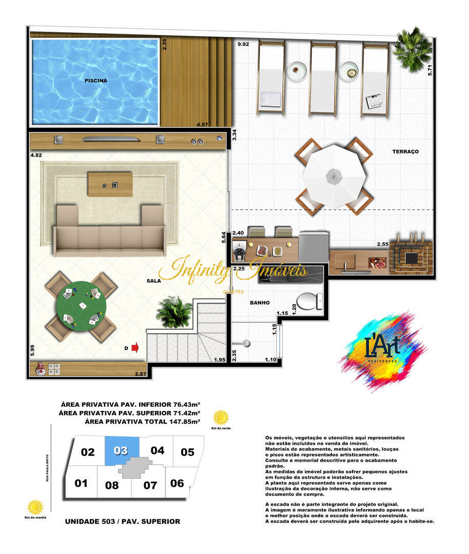 Cobertura, 2 quartos, 140 m² - Foto 18