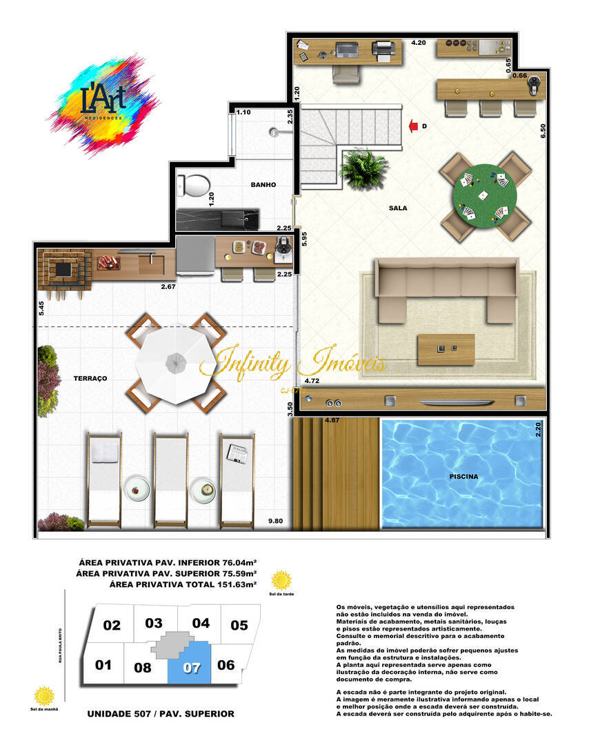Cobertura, 2 quartos, 140 m² - Foto 24