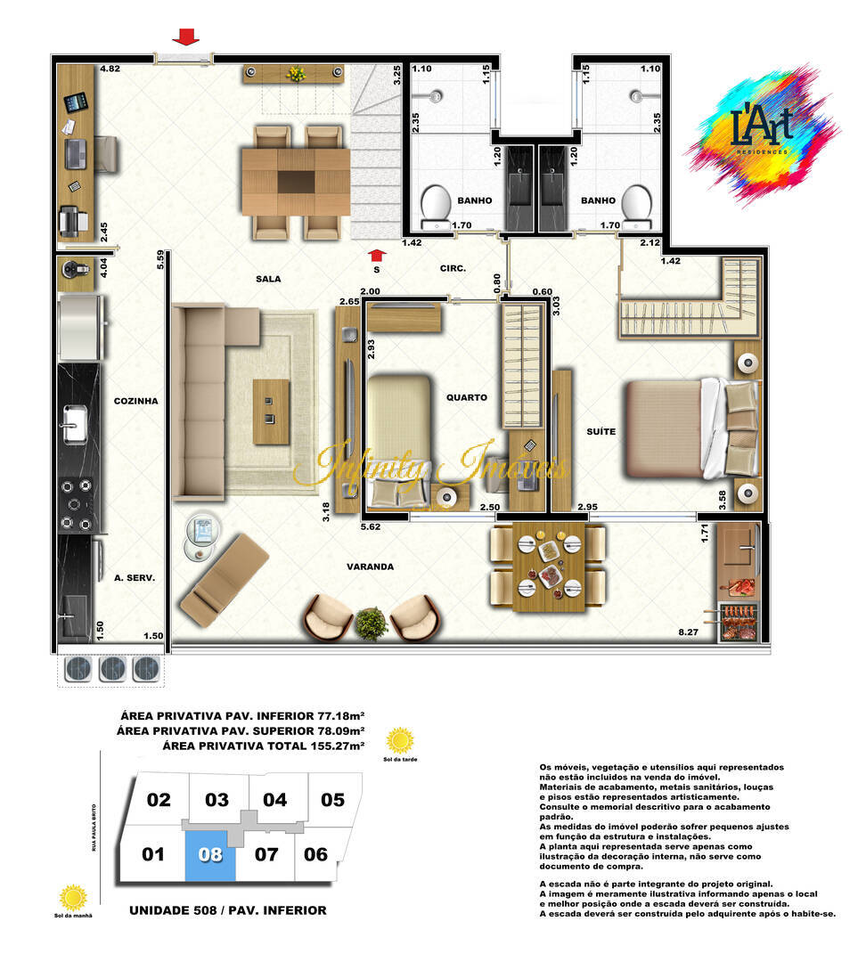 Cobertura, 2 quartos, 150 m² - Foto 25