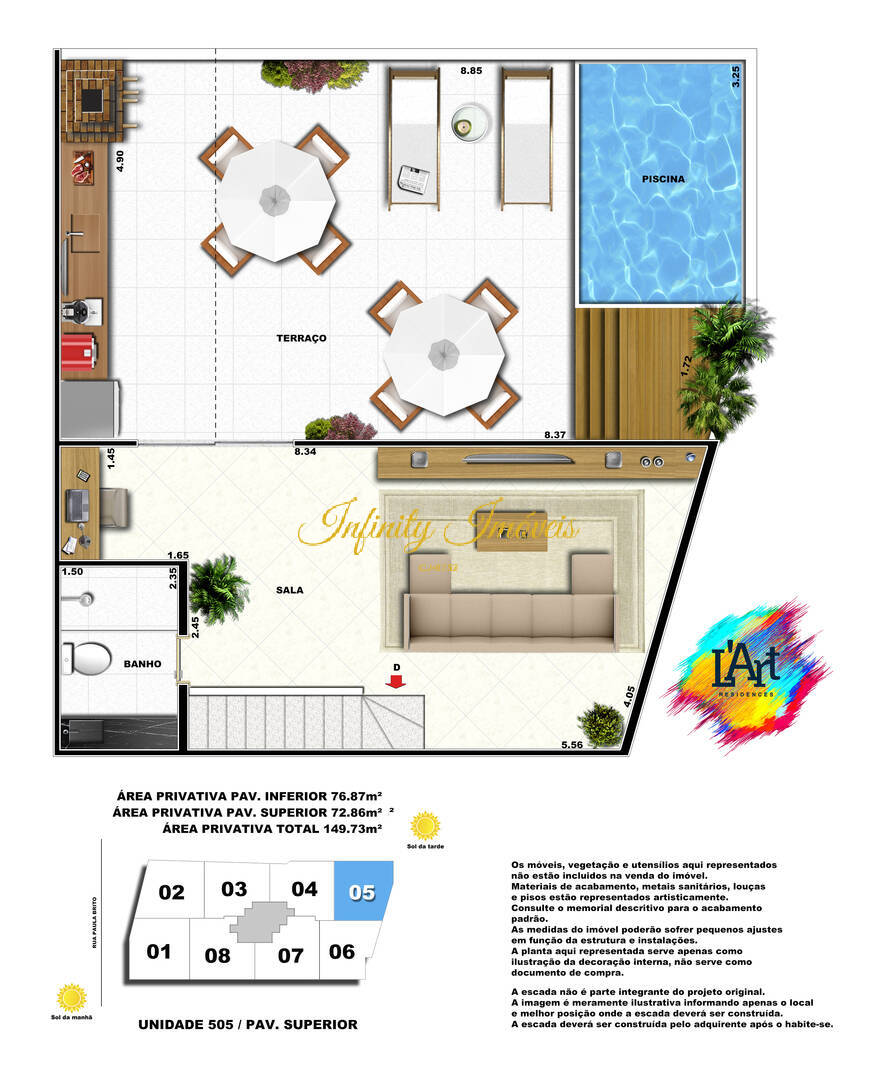 Cobertura, 2 quartos, 150 m² - Foto 14