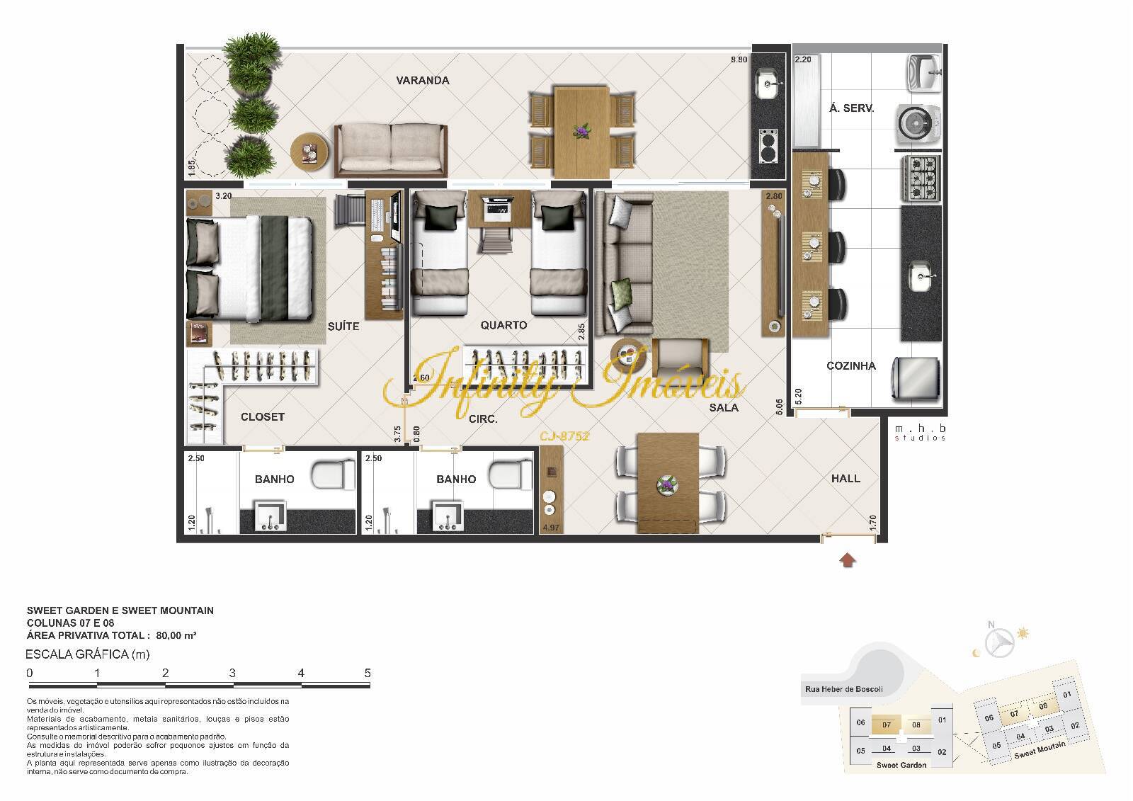 Cobertura, 2 quartos, 149 m² - Foto 17