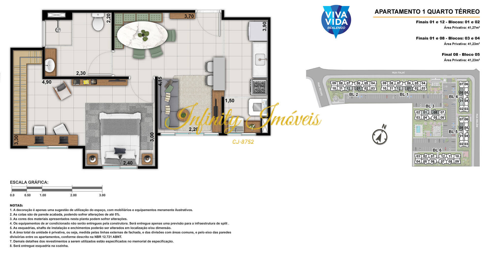 Apartamento, 2 quartos, 43 m² - Foto 17