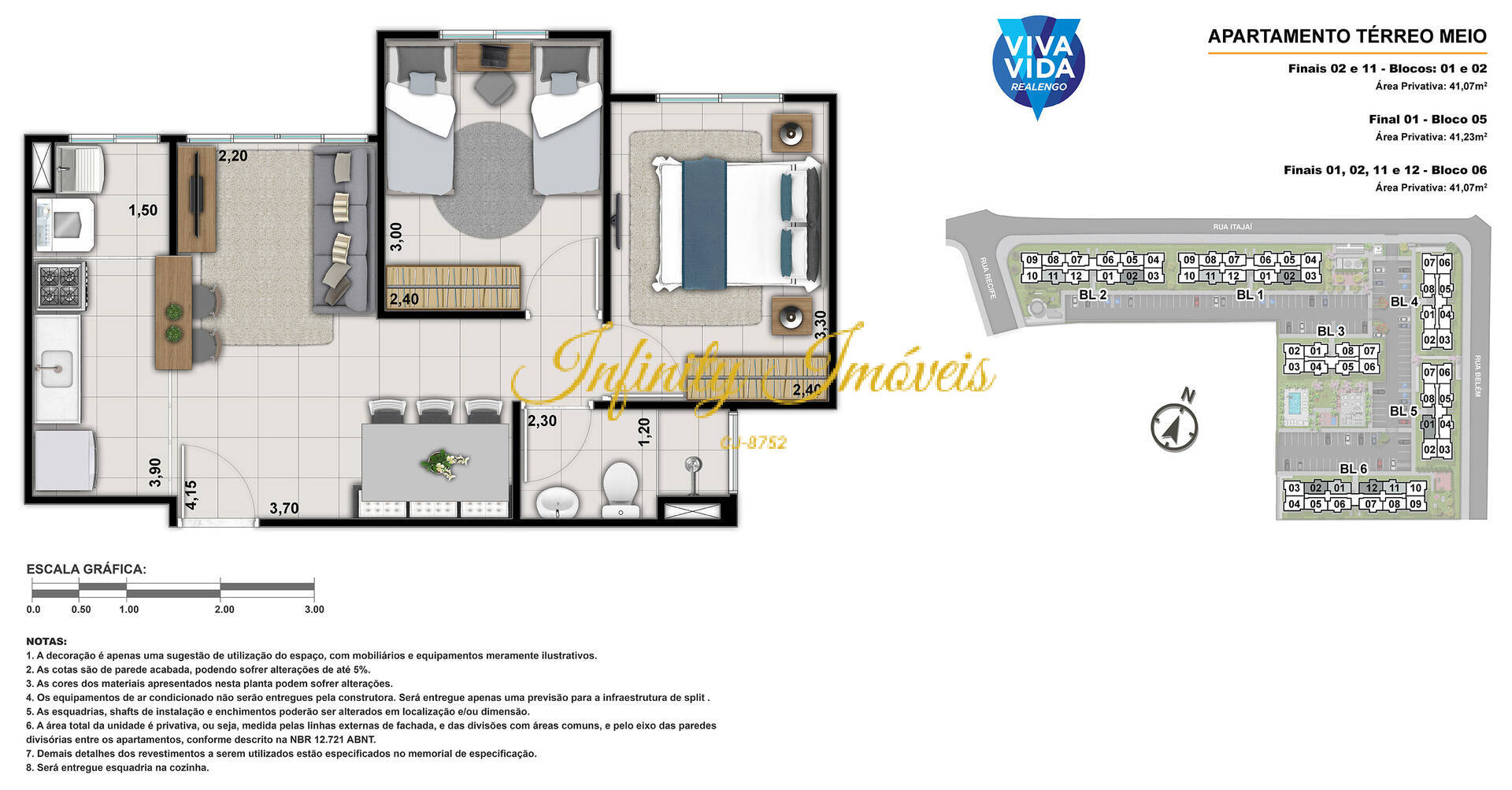 Apartamento, 2 quartos, 43 m² - Foto 18