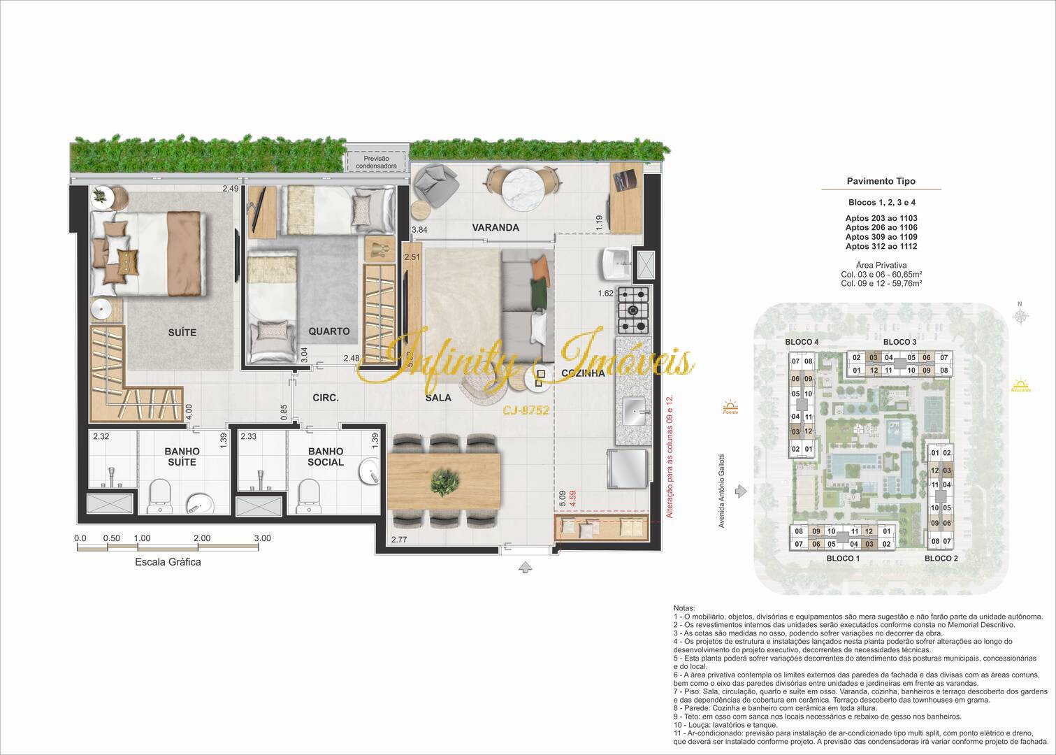Apartamento, 2 quartos, 61 m² - Foto 52