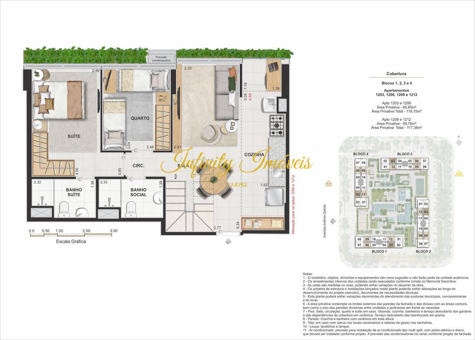 Cobertura, 3 quartos, 118 m² - Foto 53