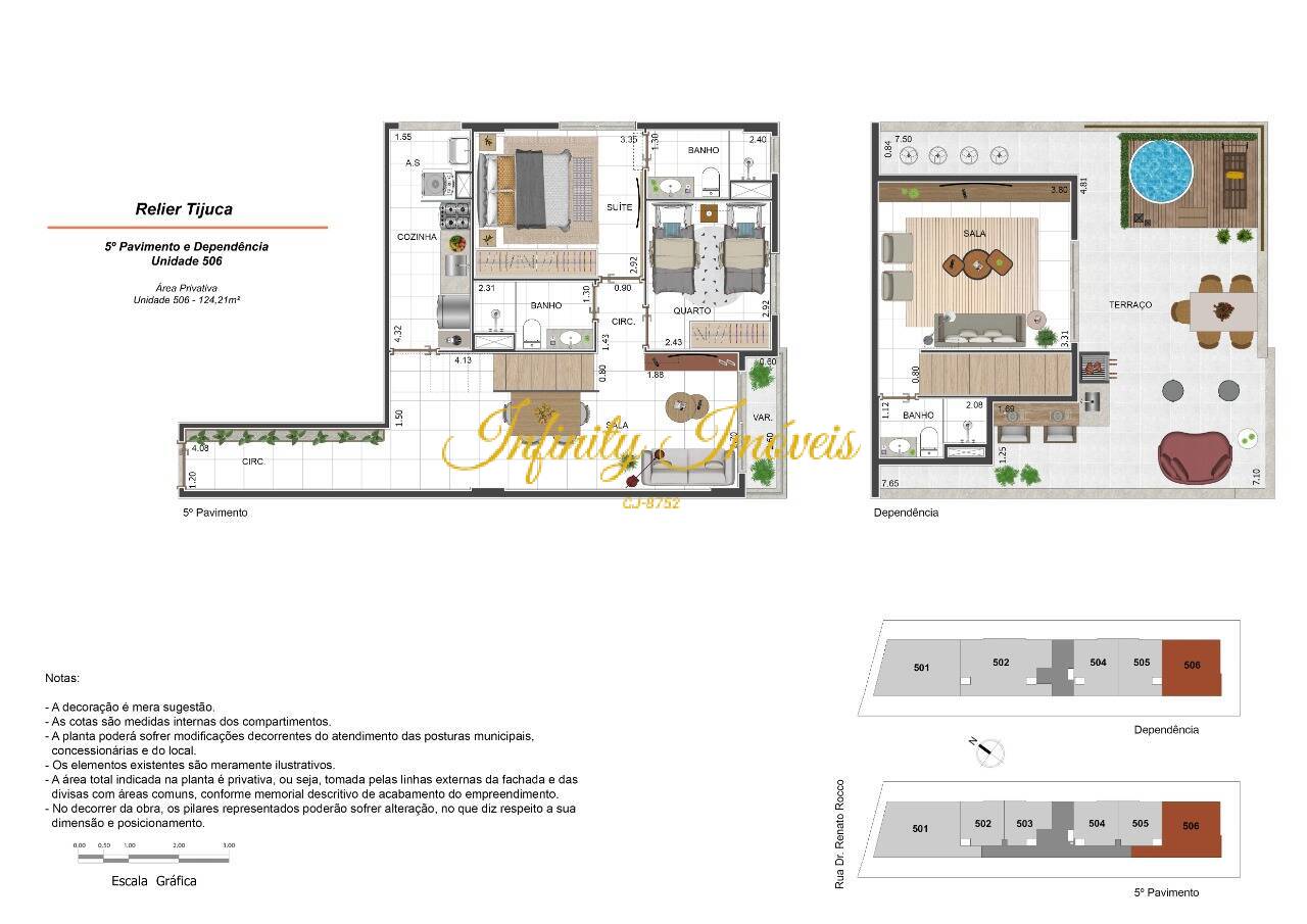 Cobertura, 3 quartos, 121 m² - Foto 21