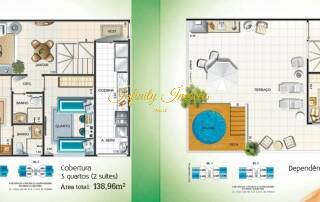 Cobertura, 2 quartos, 138 m² - Foto 24
