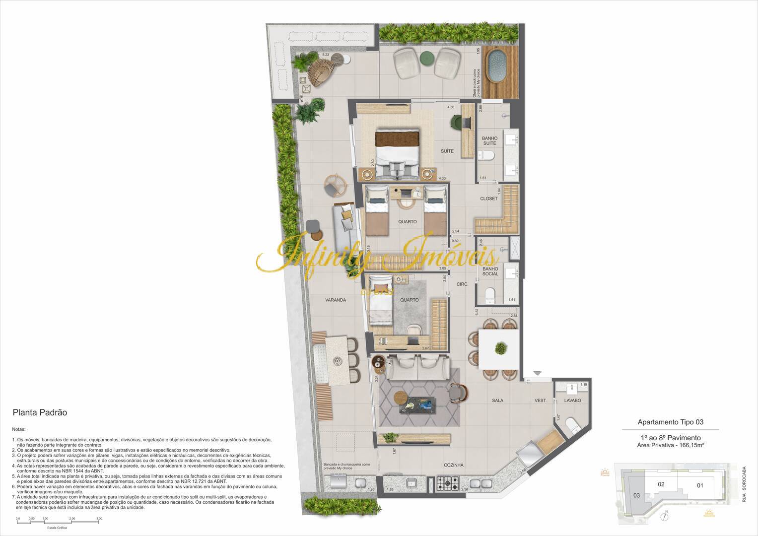 Cobertura, 3 quartos, 250 m² - Foto 17