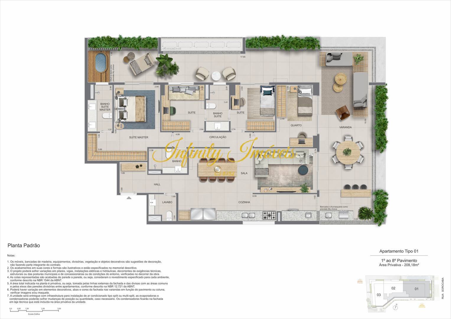 Apartamento, 4 quartos, 208 m² - Foto 17