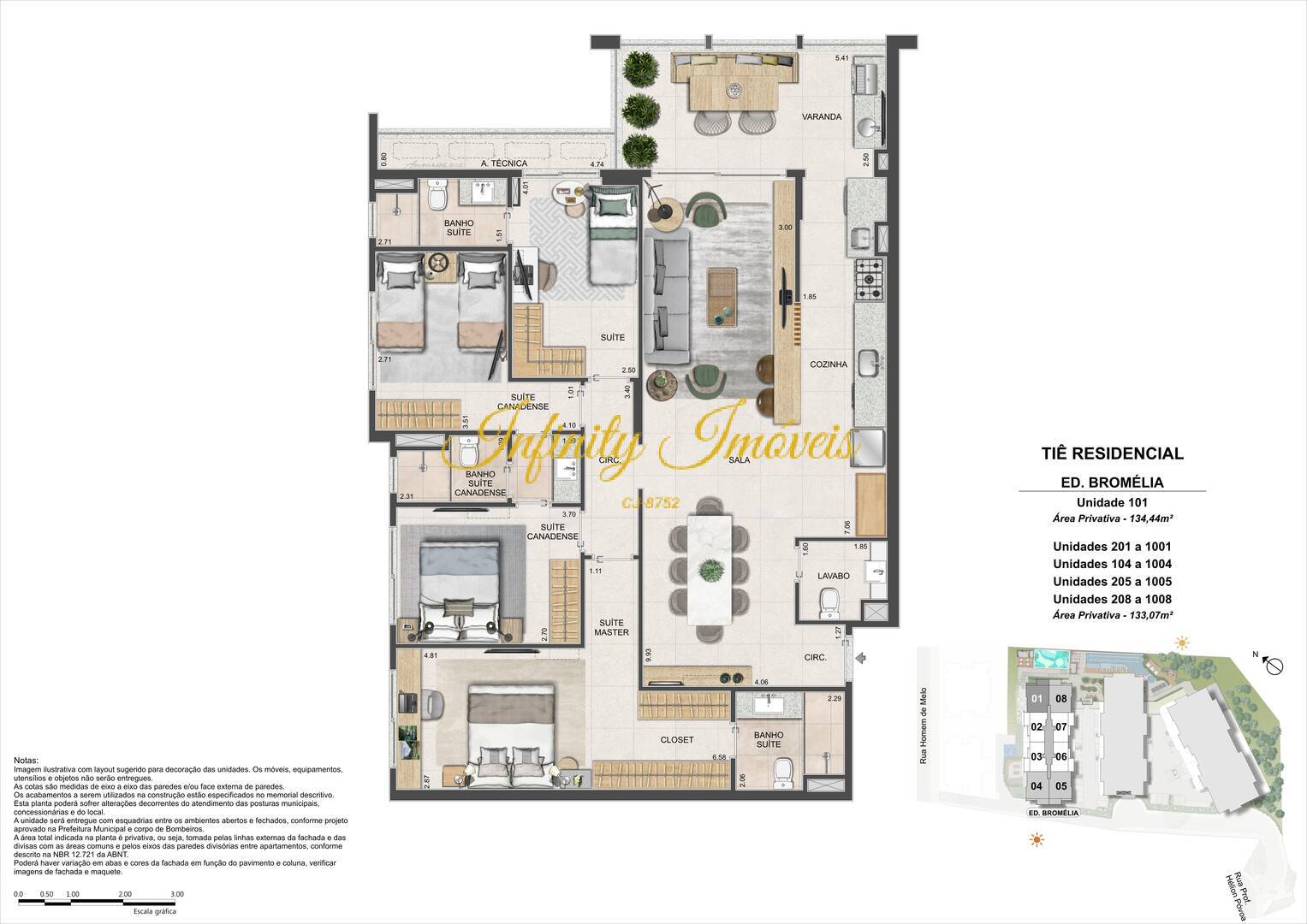 Apartamento, 3 quartos, 96 m² - Foto 36