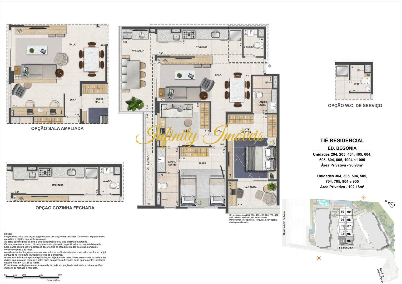 Apartamento, 3 quartos, 96 m² - Foto 30
