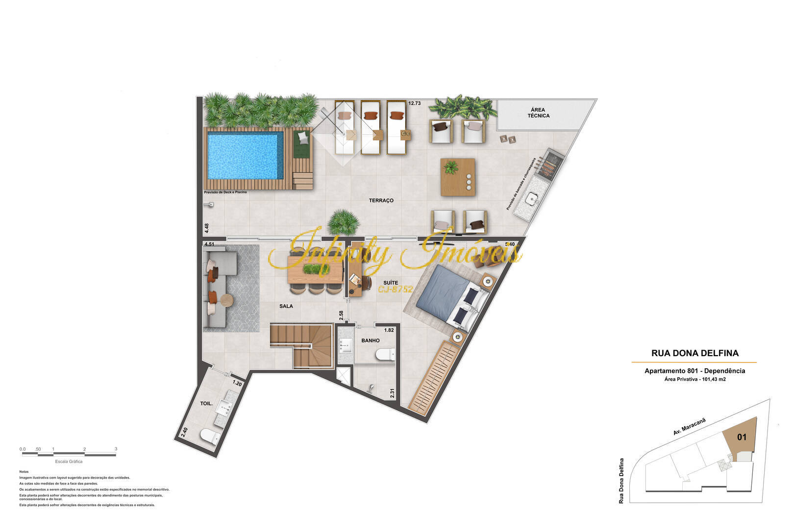 Apartamento, 3 quartos, 183 m² - Foto 41
