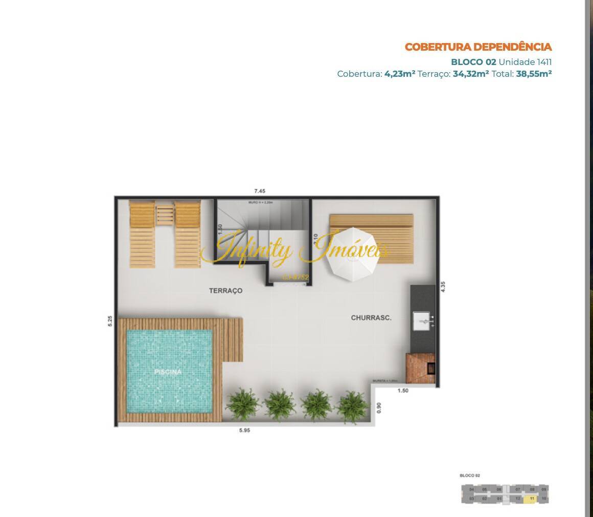 Apartamento, 2 quartos, 43 m² - Foto 29