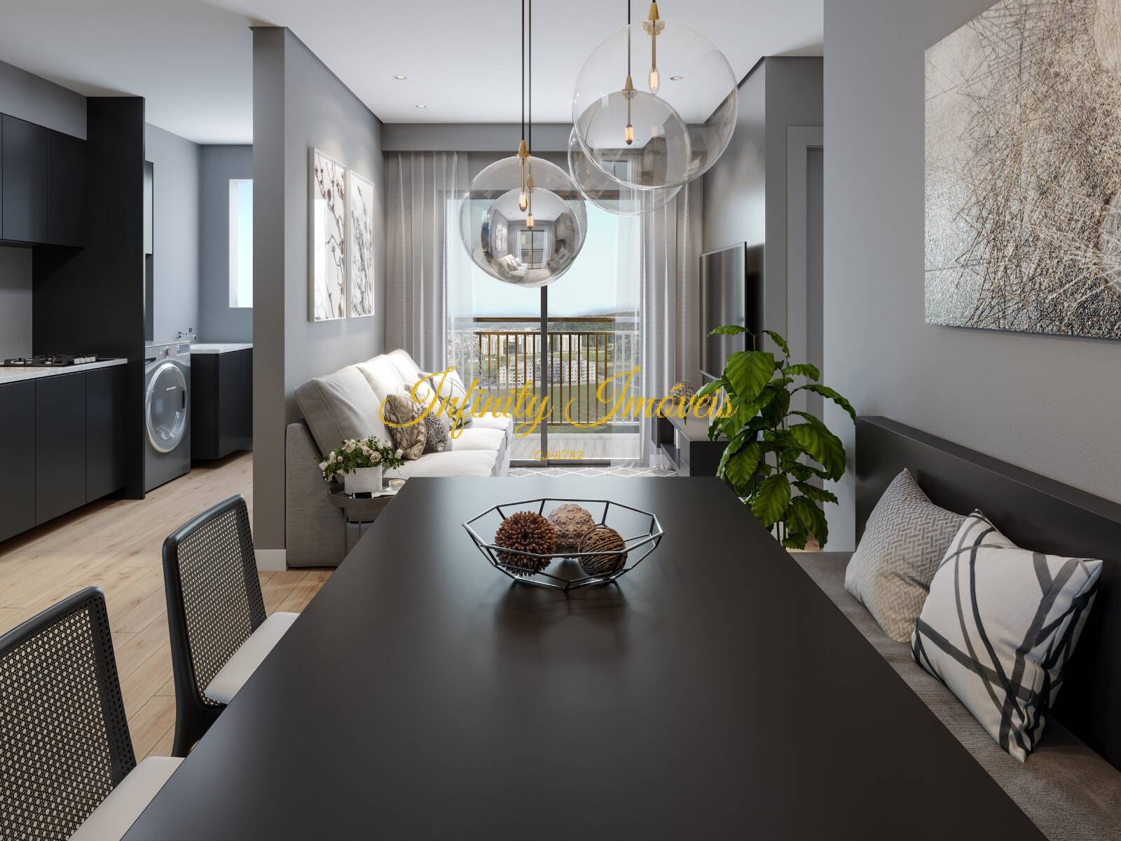 Apartamento, 2 quartos, 55 m² - Foto 2