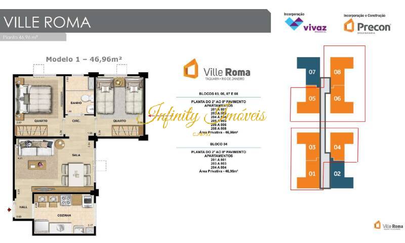 Apartamento, 2 quartos, 46 m² - Foto 15