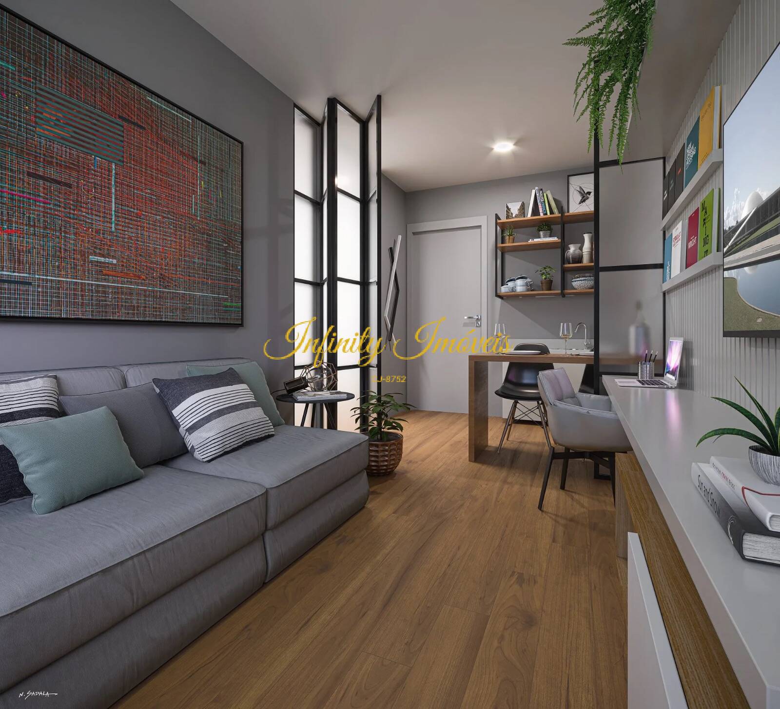 Apartamento, 1 quarto, 32 m² - Foto 8