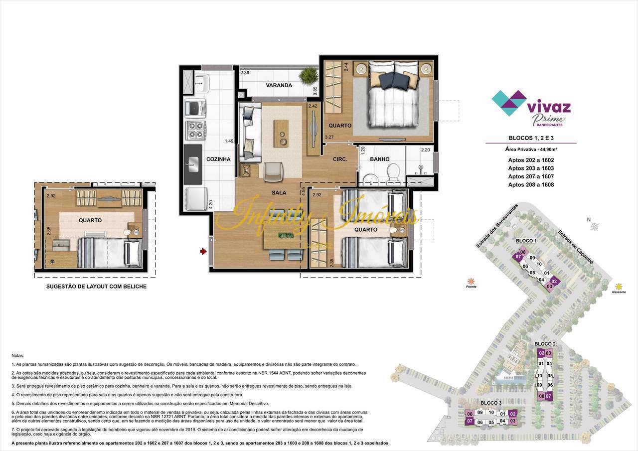 Apartamento, 2 quartos, 45 m² - Foto 25
