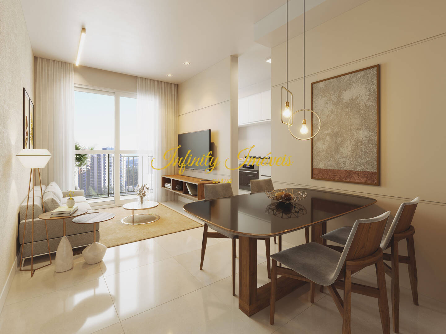 Apartamento, 2 quartos, 45 m² - Foto 1