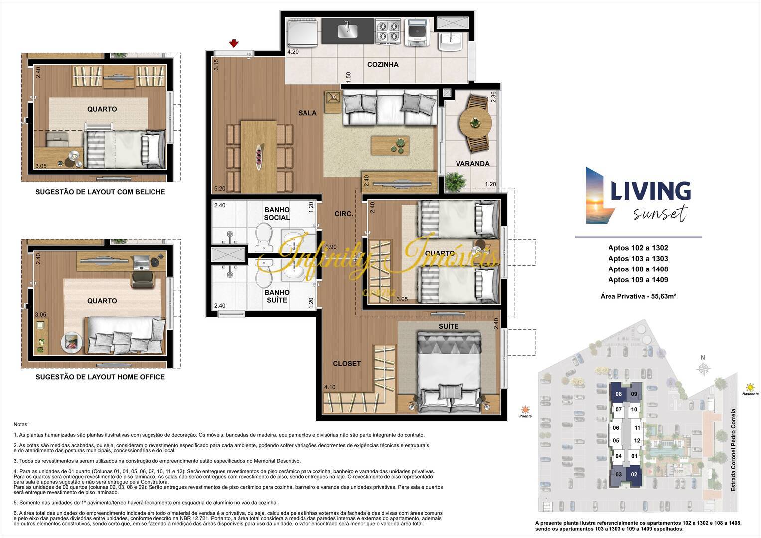 Apartamento, 2 quartos, 55 m² - Foto 32
