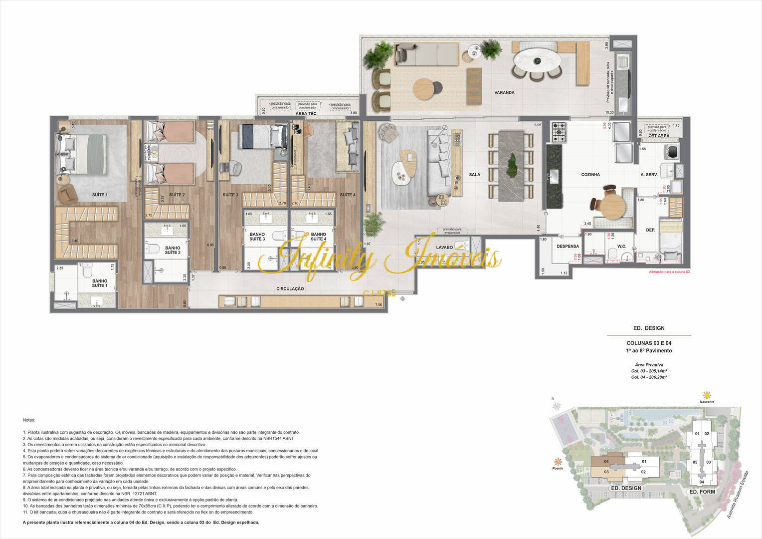 Apartamento, 4 quartos, 151 m² - Foto 53