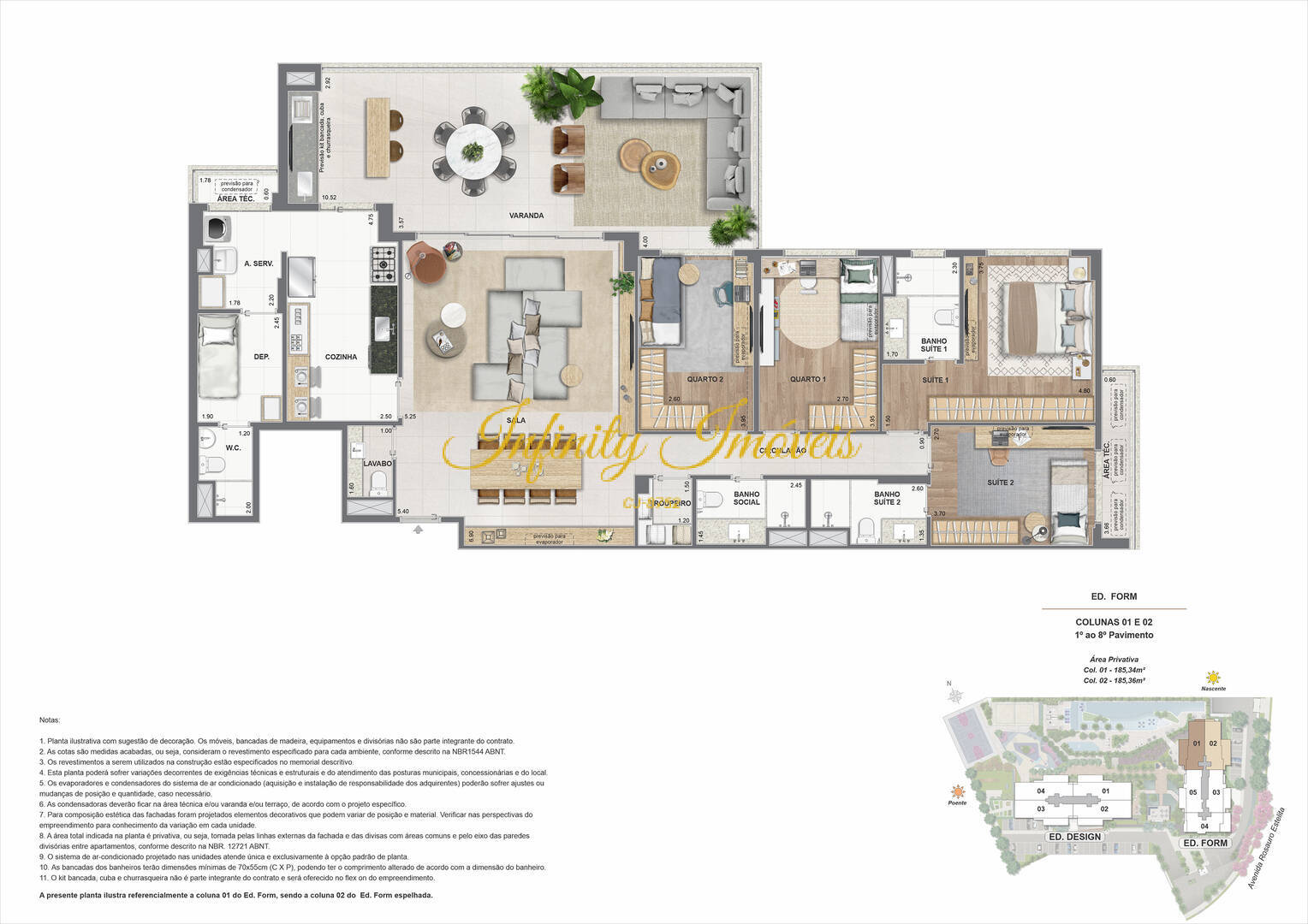 Apartamento, 4 quartos, 185 m² - Foto 51