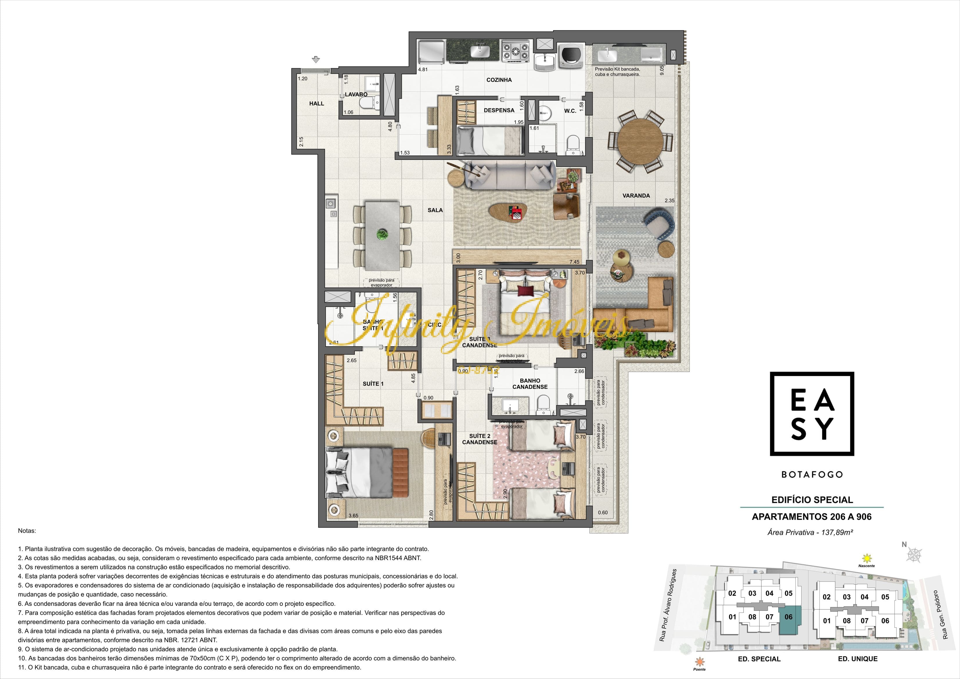 Apartamento, 3 quartos, 137 m² - Foto 48
