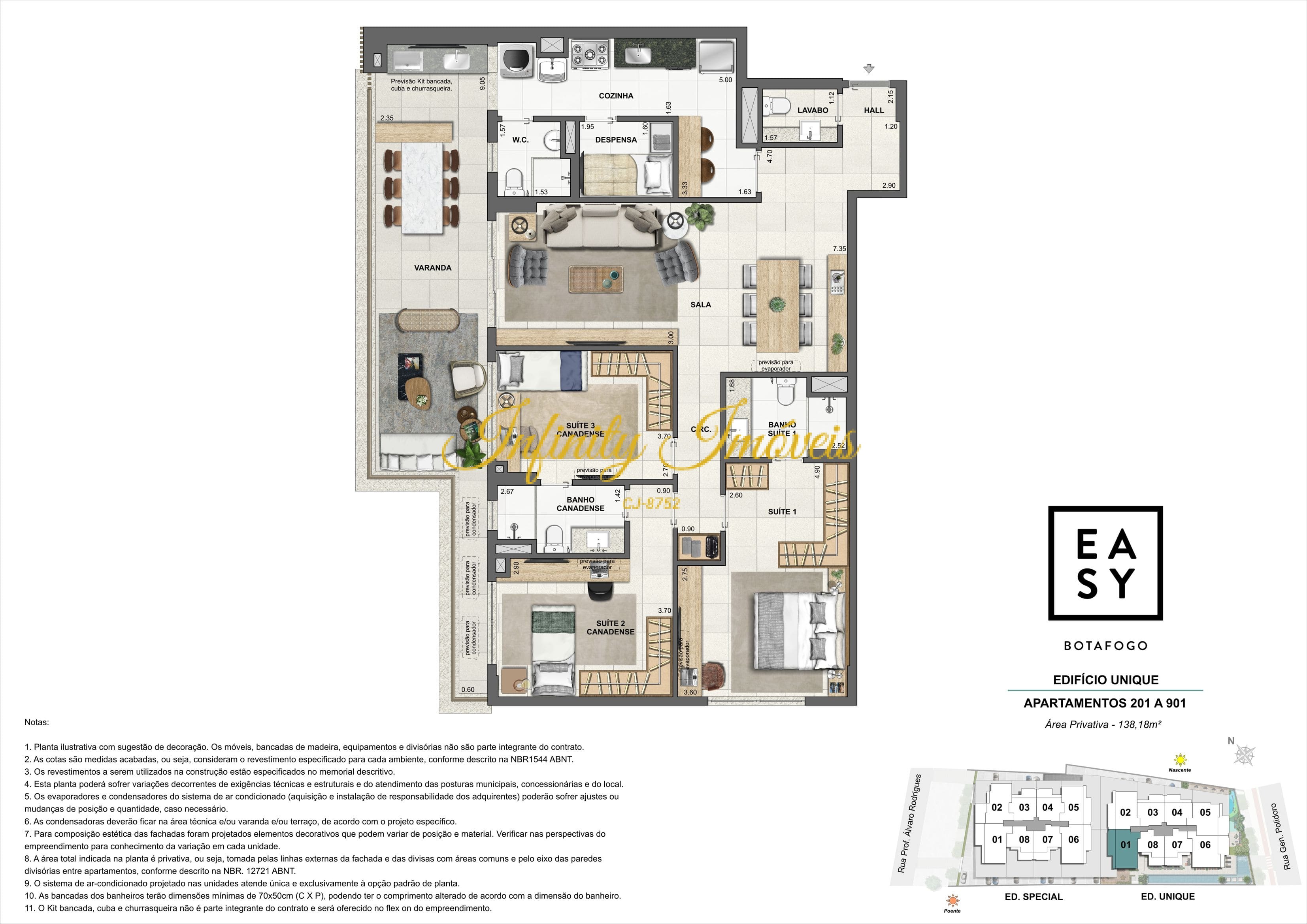 Apartamento, 3 quartos, 137 m² - Foto 59