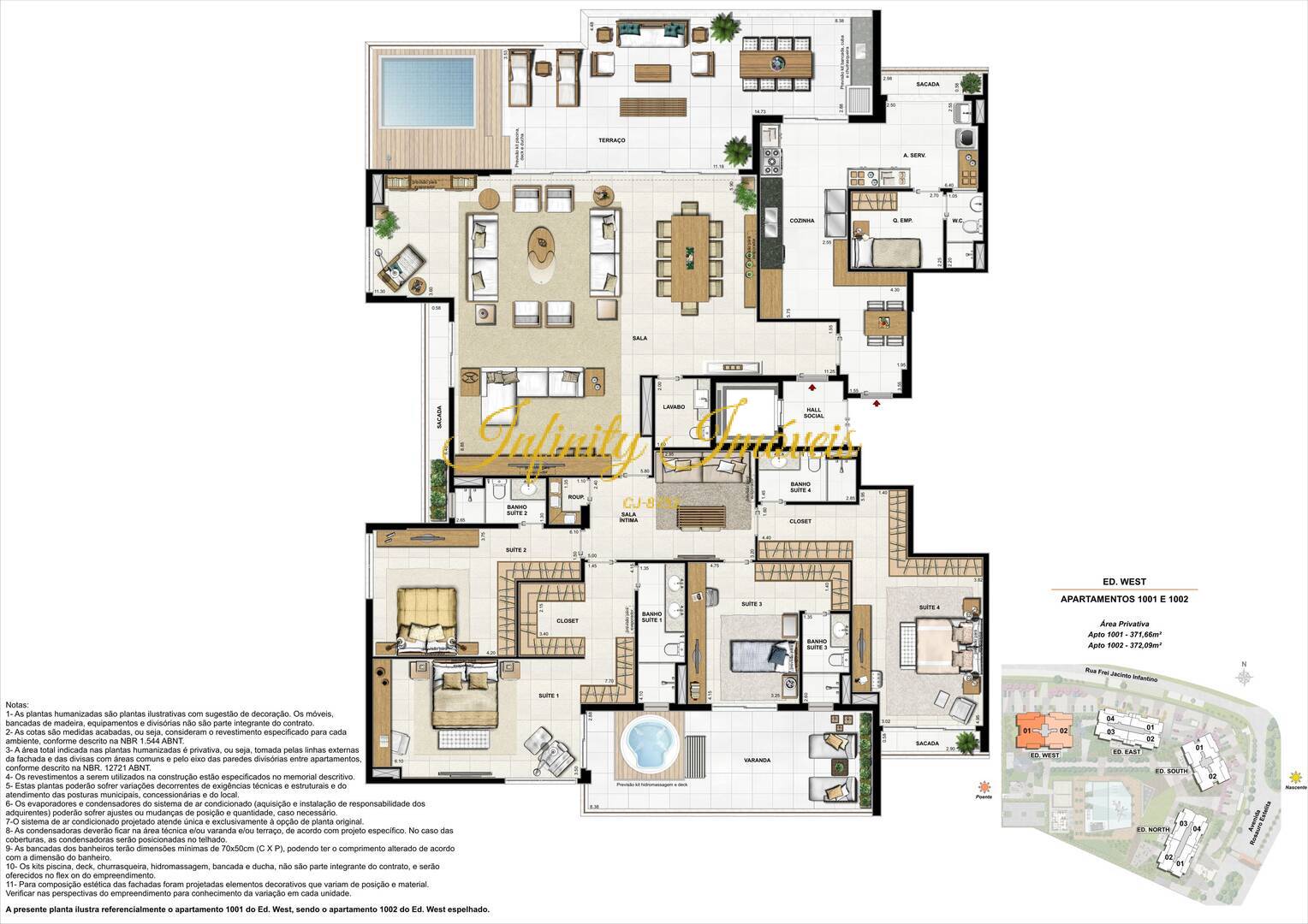 Apartamento, 4 quartos, 121 m² - Foto 89