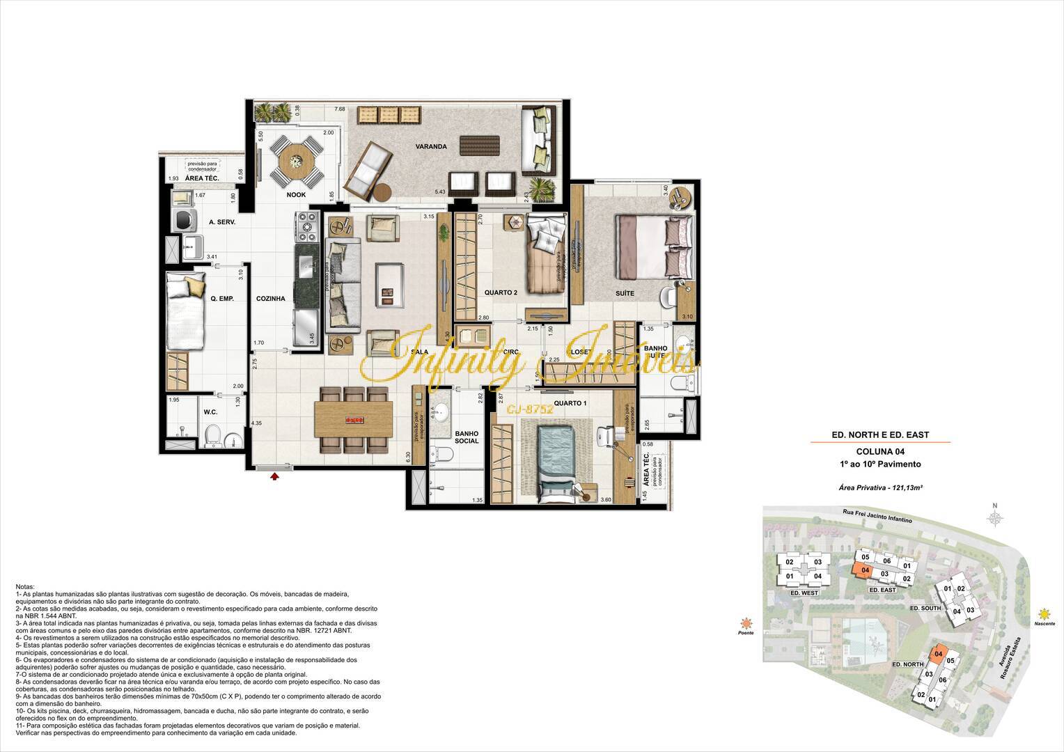 Apartamento, 5 quartos, 187 m² - Foto 95