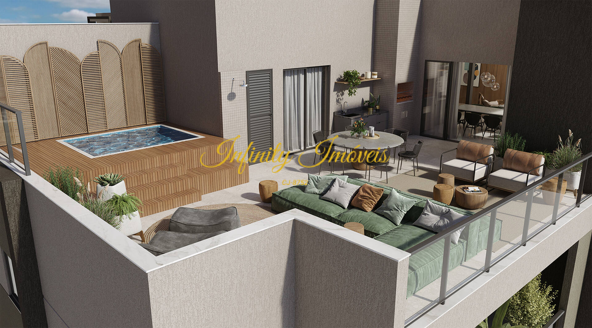 Cobertura, 3 quartos, 177 m² - Foto 1