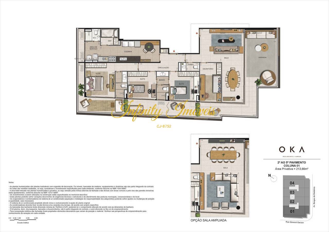 Apartamento, 3 quartos, 232 m² - Foto 47