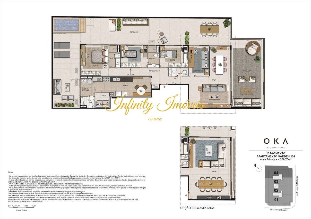 Apartamento, 3 quartos, 232 m² - Foto 45