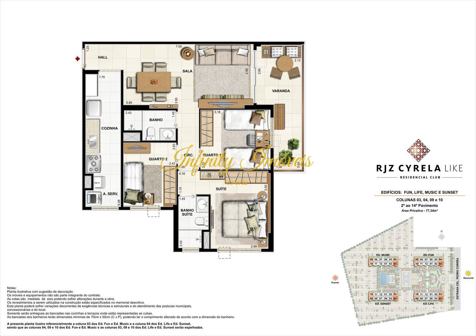 Apartamento, 2 quartos, 66 m² - Foto 108