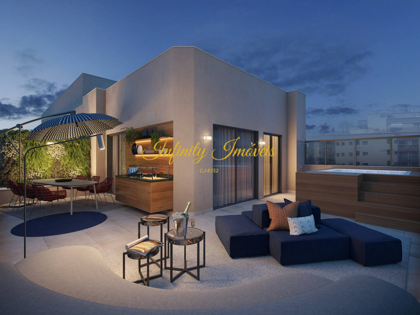 Cobertura, 2 quartos, 150 m² - Foto 1