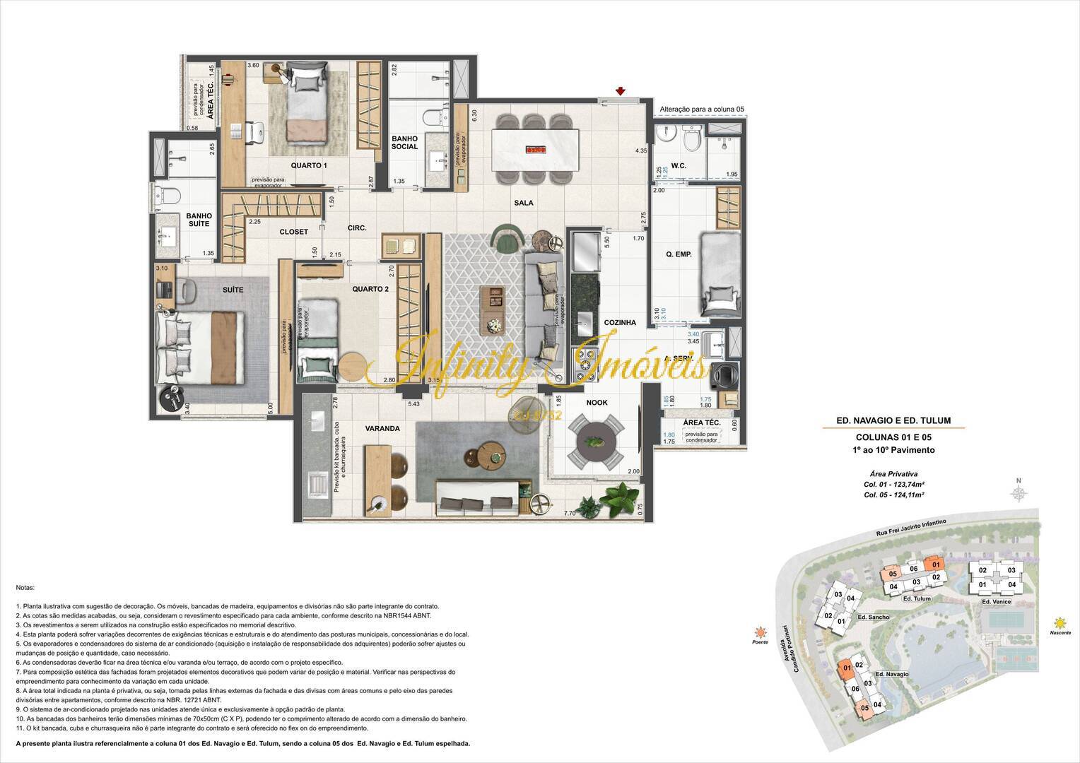 Apartamento, 3 quartos, 126 m² - Foto 55